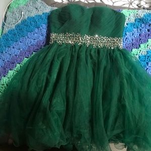 Emerald Green formal dress